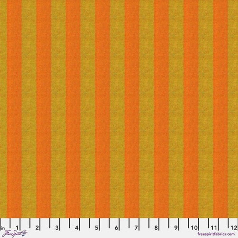 Shot Cotton Wide Stripe / Turmeric