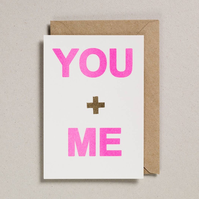 You + Me Card