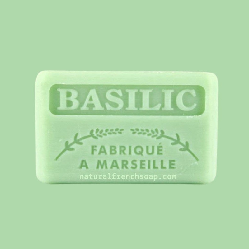125g Basil Wholesale French Soap