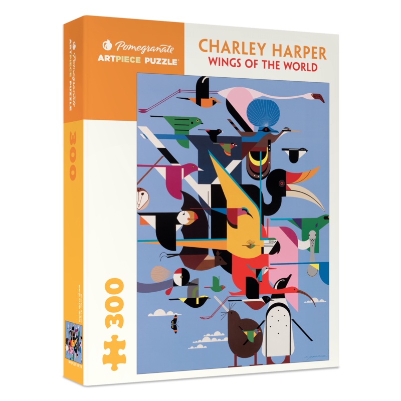 Charley Harper: Wings of the World 300-piece Jigsaw Puzzle