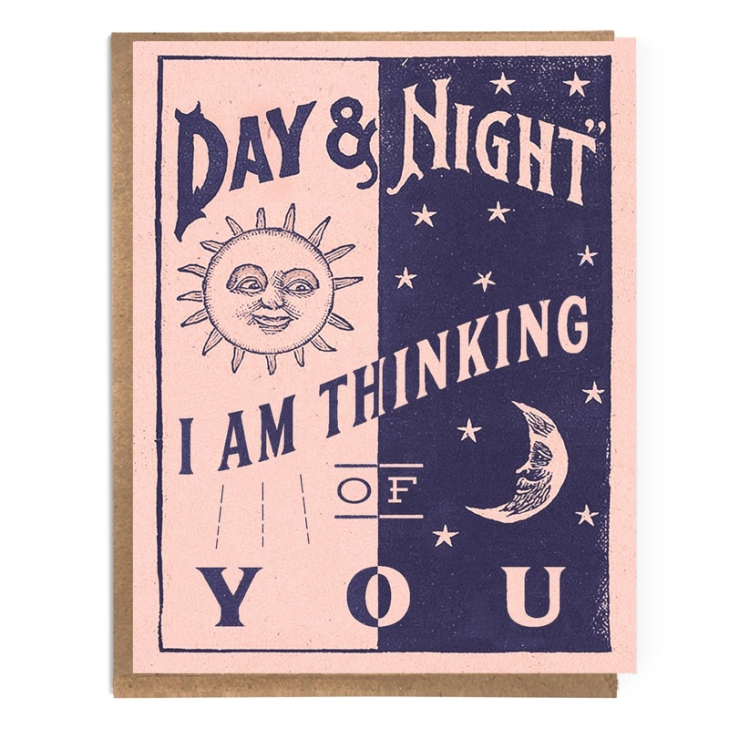 Day and Night I Am Thinking of You – Card
