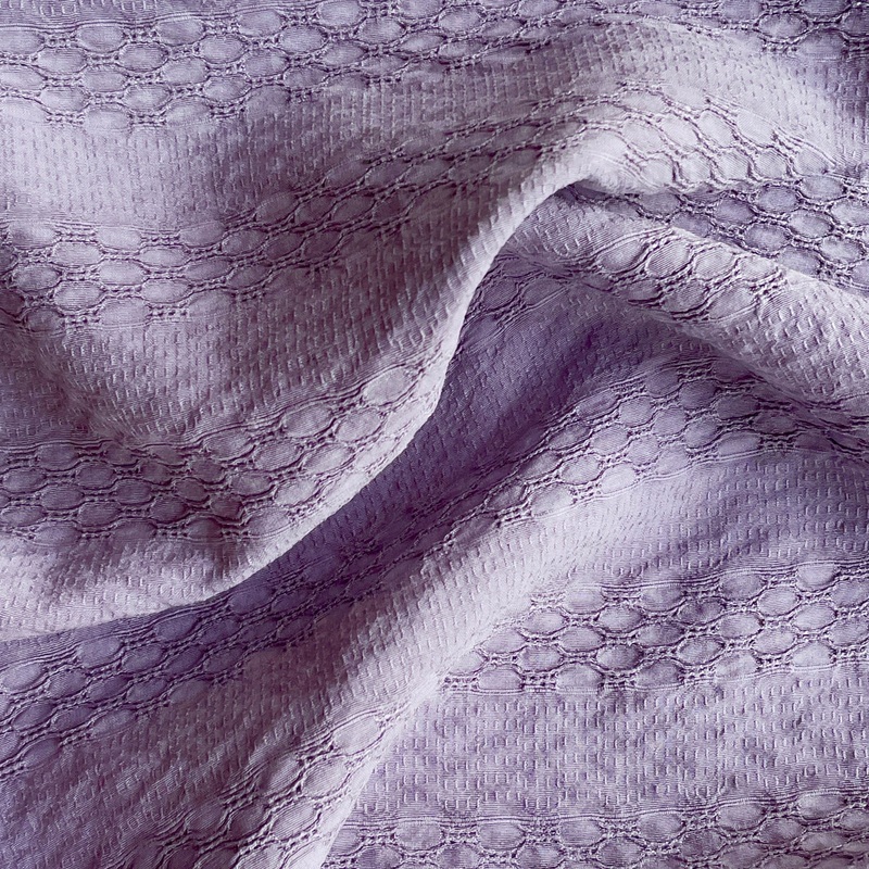 Dusty Lavender Textured Bemberg