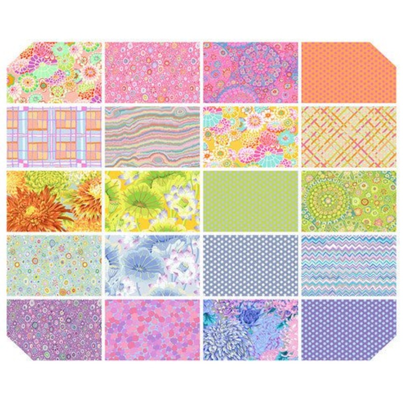Kaffe Fassett 5 Inch Charm Pack / Sorbet