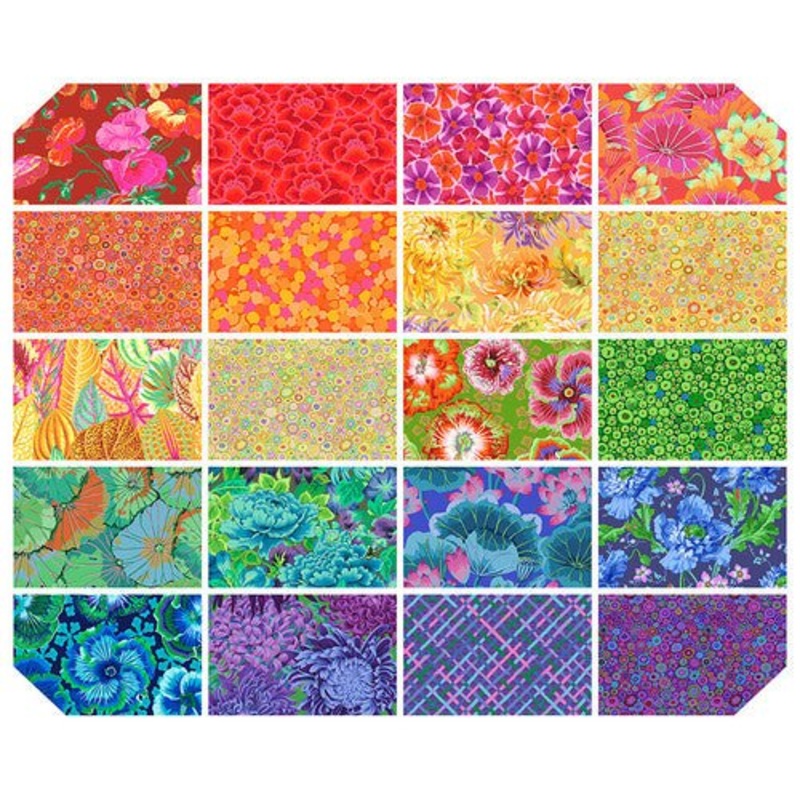 Kaffe Fassett 5 Inch Charm Pack / Spectrum