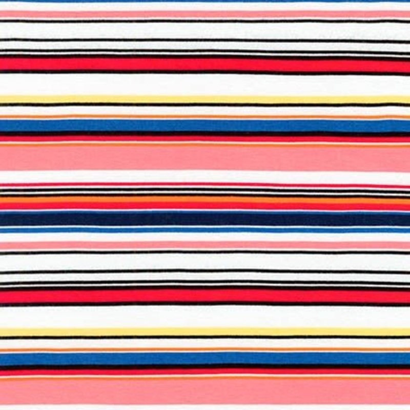Laguna Cotton Jersey / Multi Stripe