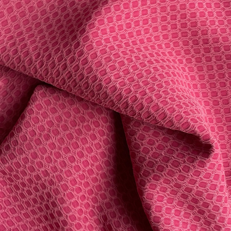 Magenta Textured Bemberg