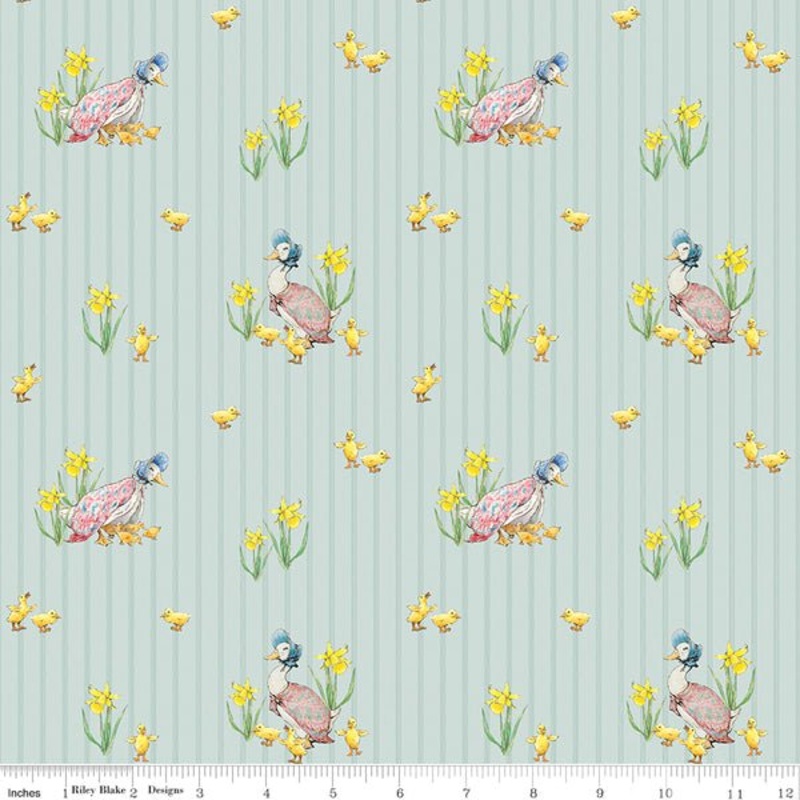 Peter Rabbit and Friends / Duck Stripe / Blue