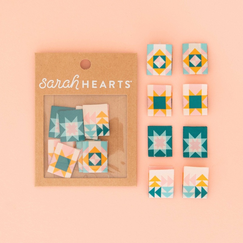 Quilt Block Multipack – Woven Sewing Clothing Label Tags