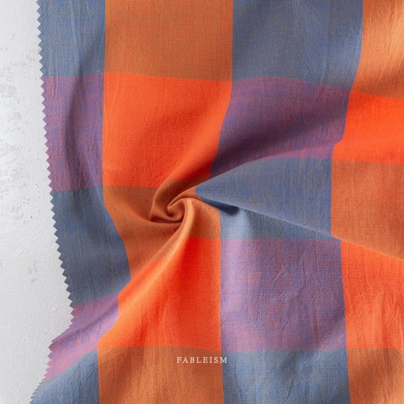 Swedish Holiday / Plaid / Cobalt & Red