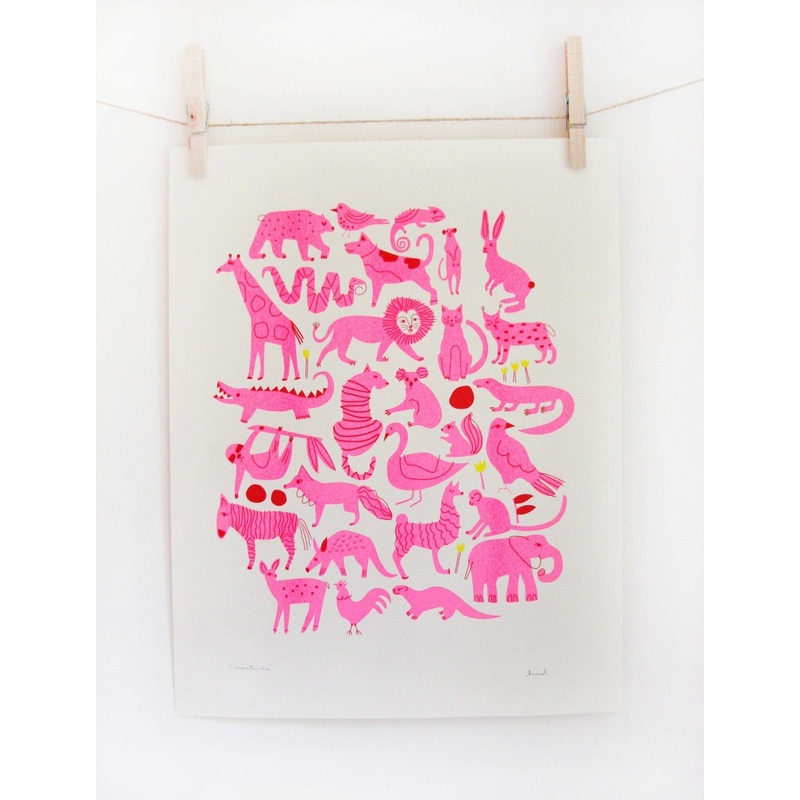 Creatures Print 11×14
