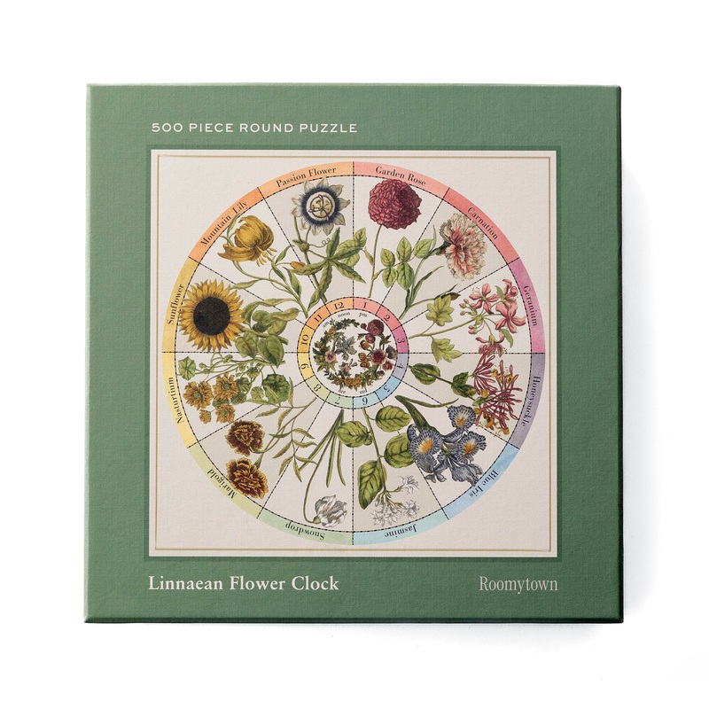 Flower Clock 500 piece puzzle