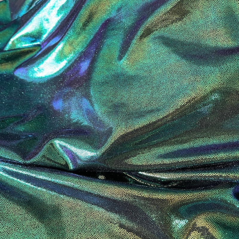 Mermaid Mystique Foiled Spandex