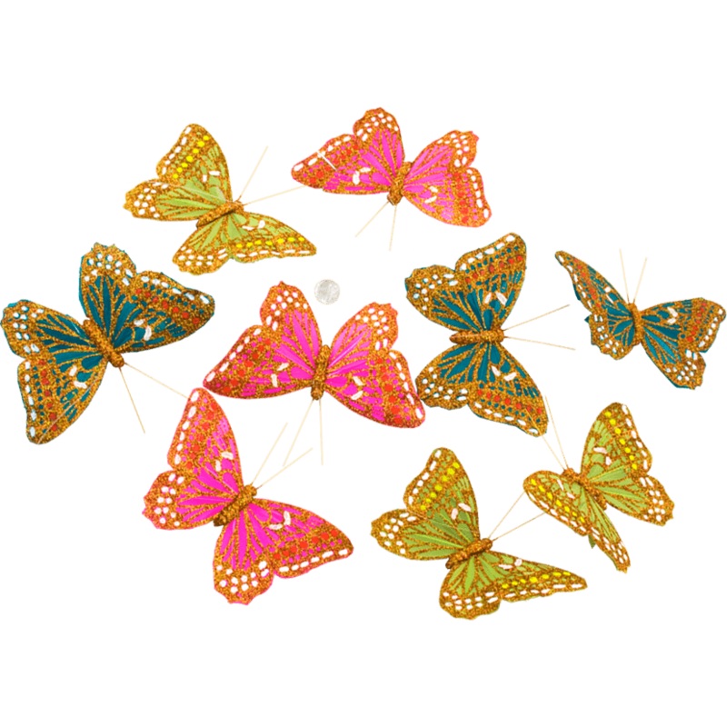 Summer Glitter Butterfly Garland – THH1207