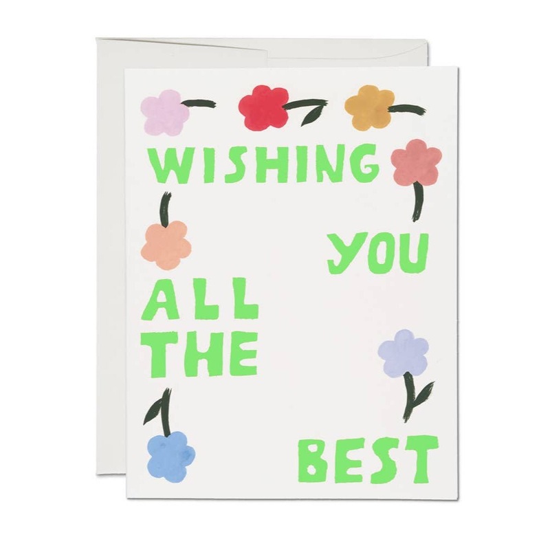 Wishing you all the Best Encouragement card