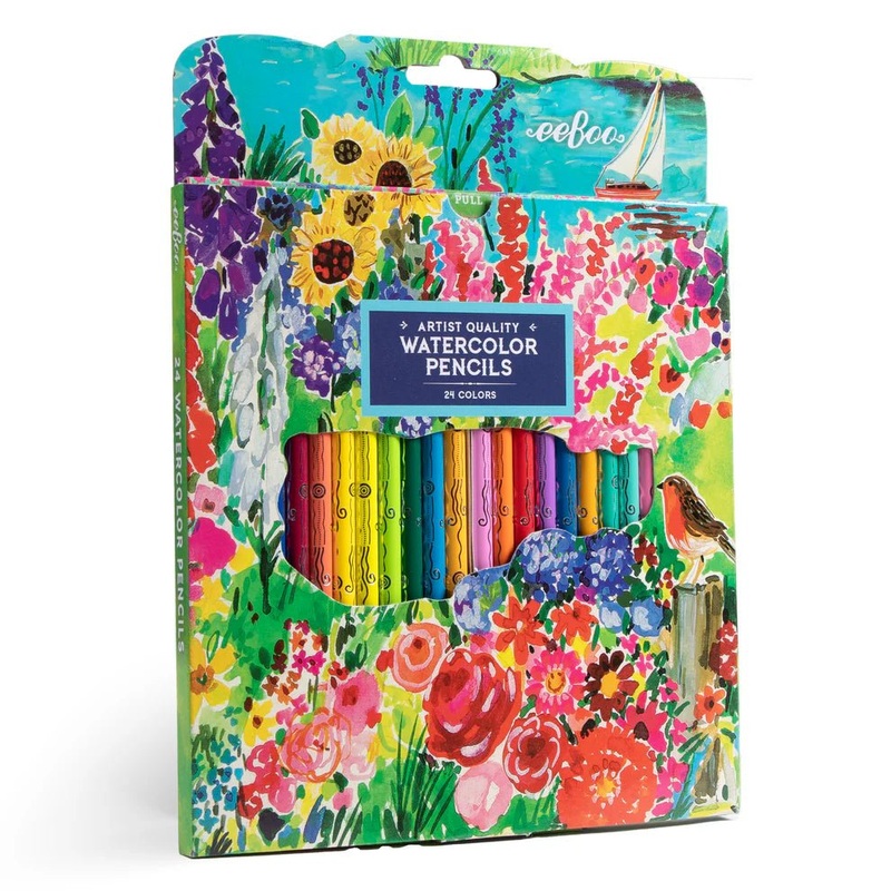 24 Watercolor Pencils