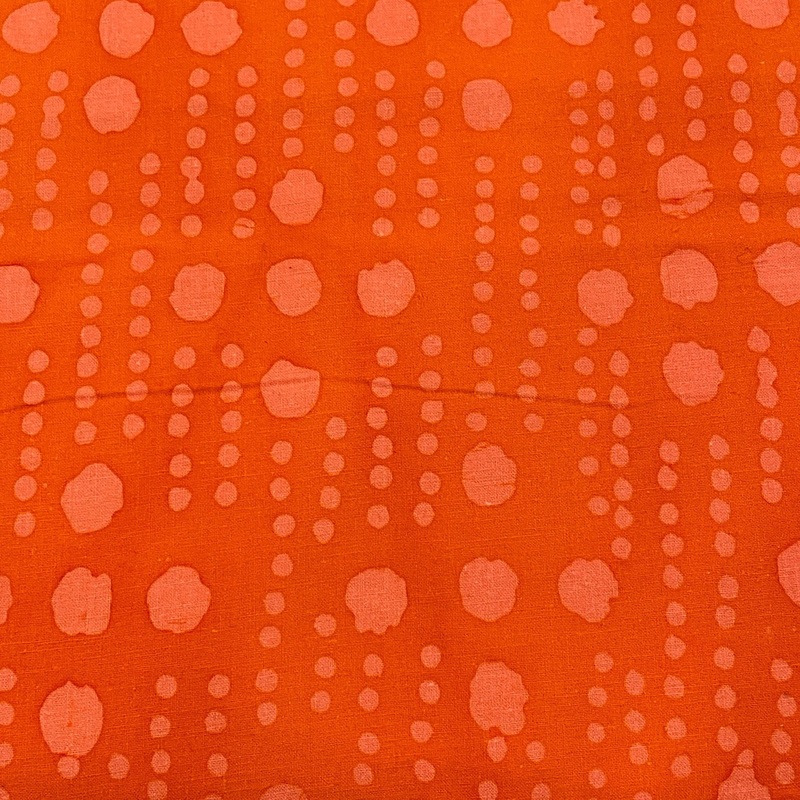 Batik Dots / Tangerine