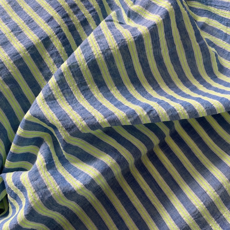 Bright Stripe Seersucker