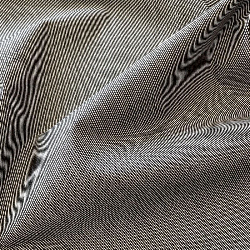 Charcoal Railroad Stripe Denim