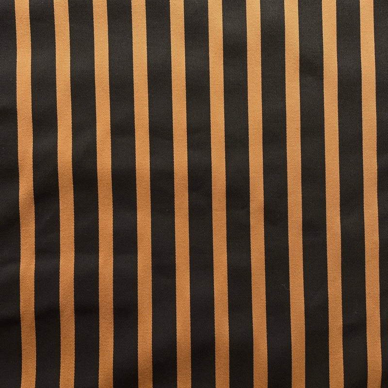 Espresso Stripe Twill