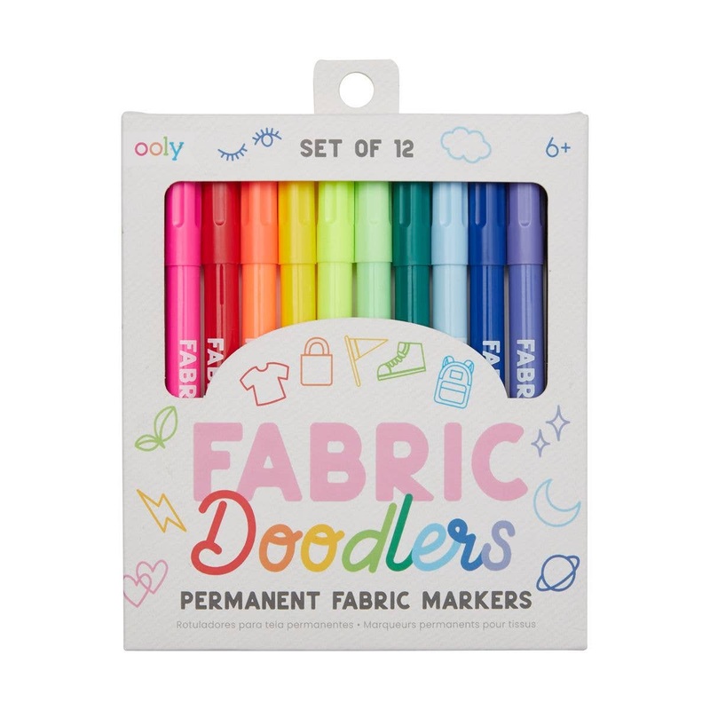 Fabric Doodlers Markers – Set of 12