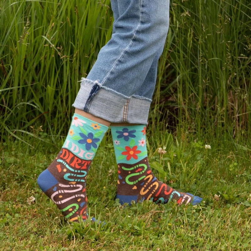 I Dig Dirt Small Crew Socks
