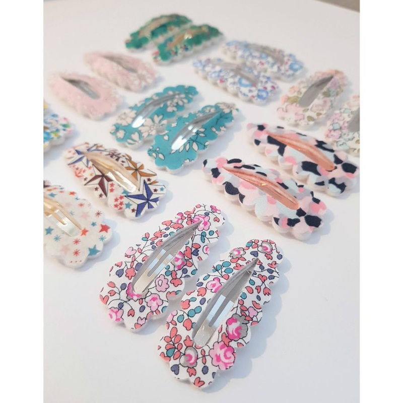 Liberty of London fabric hair clips