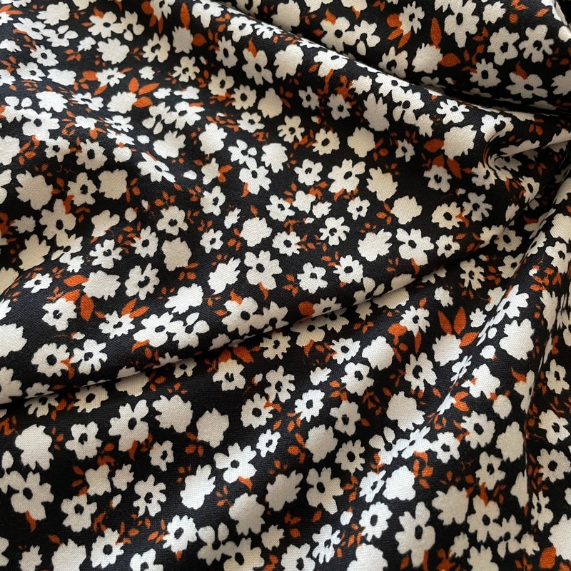 Retro Floral Jersey