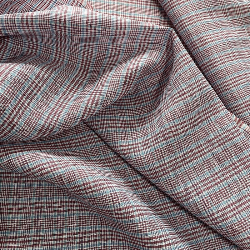 Summer Plaid Linen