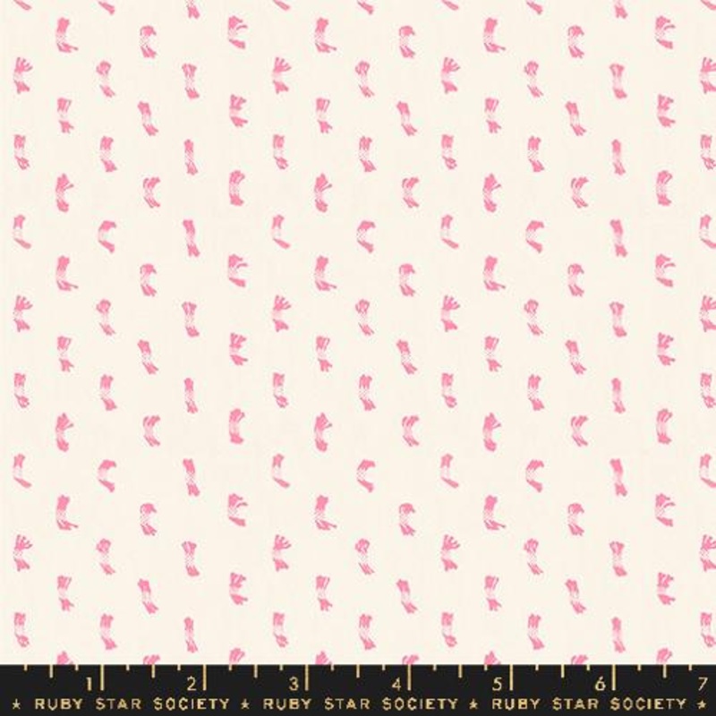 Warp Weft Ooh Lucky Lucky / Flicker / Natural Pink
