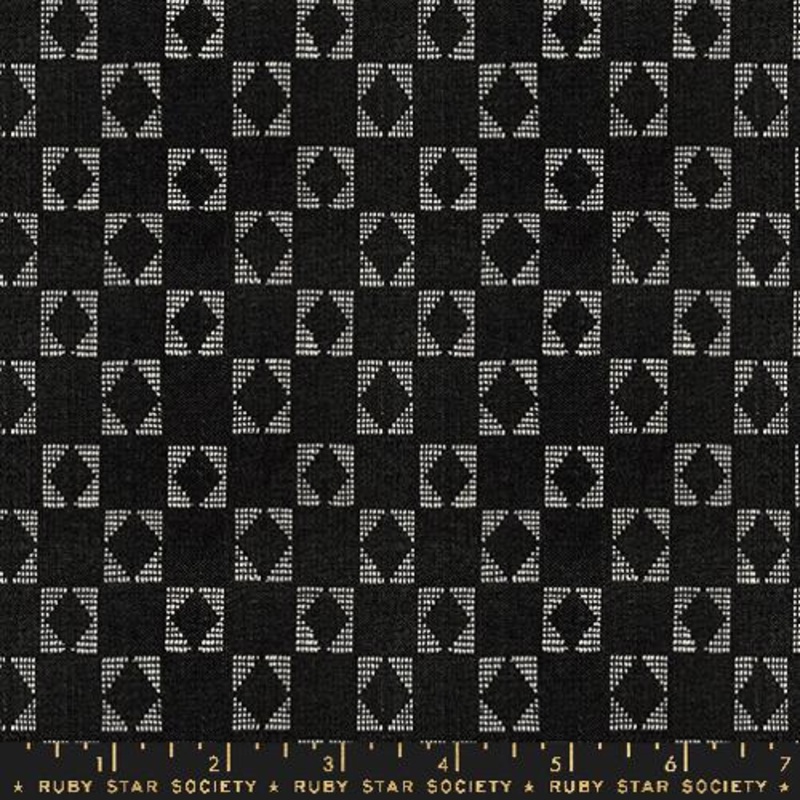 Warp Weft Ooh Lucky Lucky / Star / Soft Black