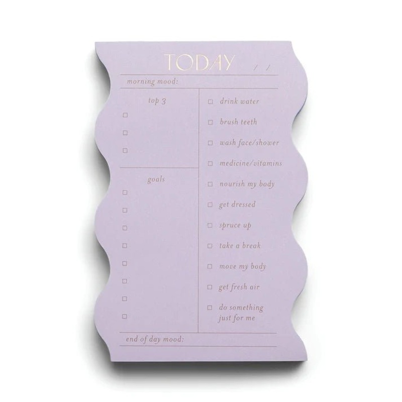 Wavy Daily Notepad