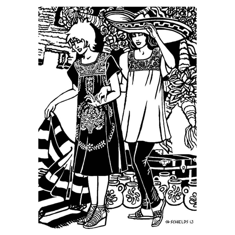 142 Old Mexico Dress – Sewing Pattern