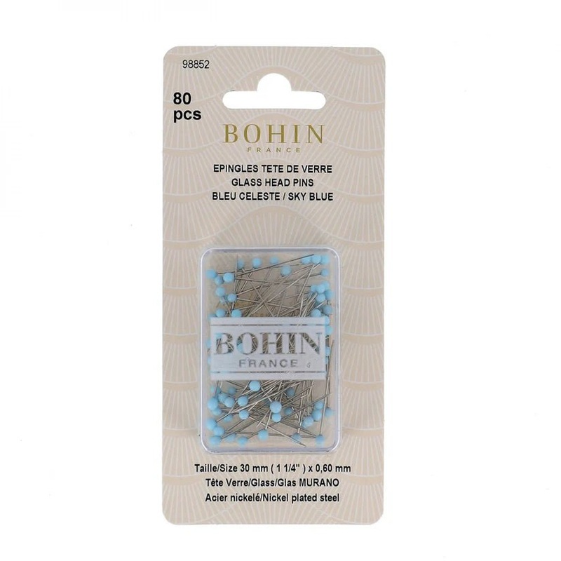 Bohin Glass Head Pins