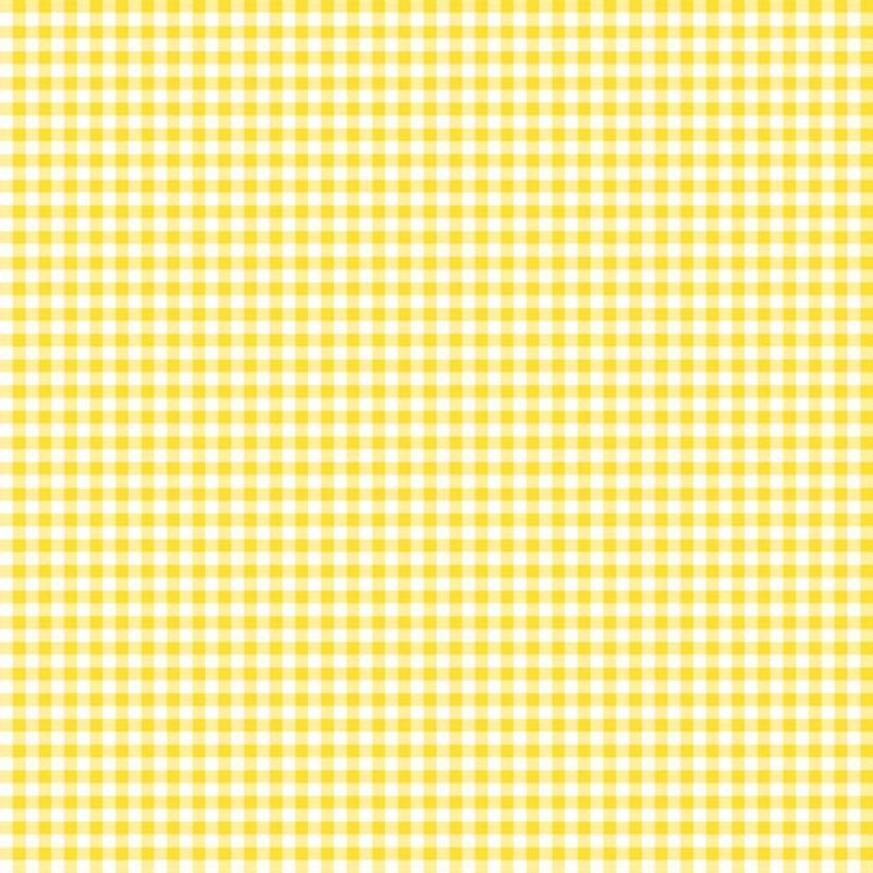 Classics / Mini Gingham / Bright Yellow