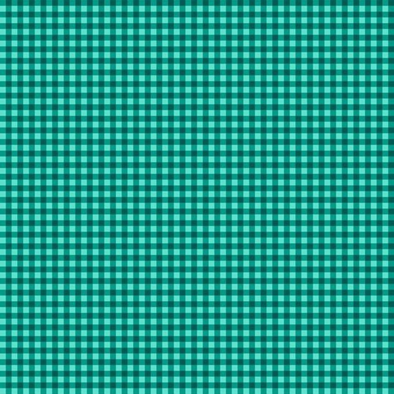 Classics / Mini Gingham / Teal