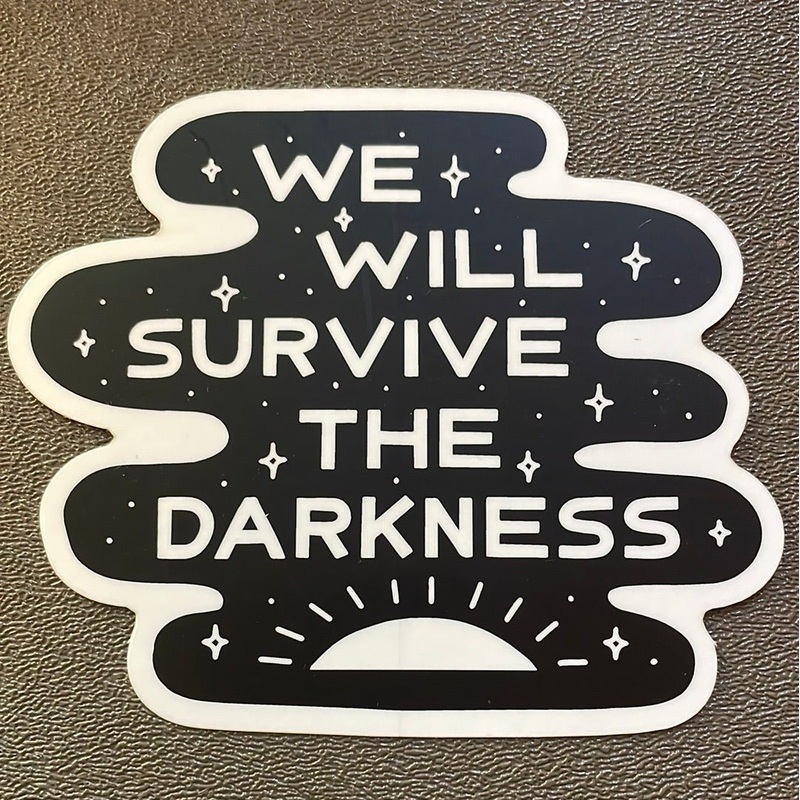 Darkness Die Cut Sticker