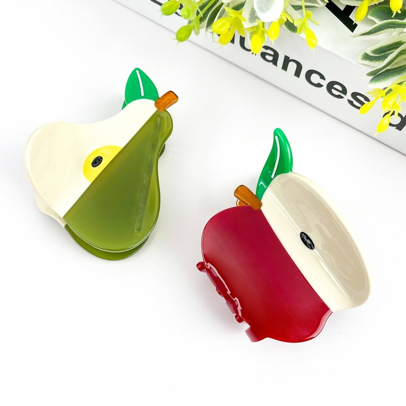 Midcentury Fruits Hair Claw
