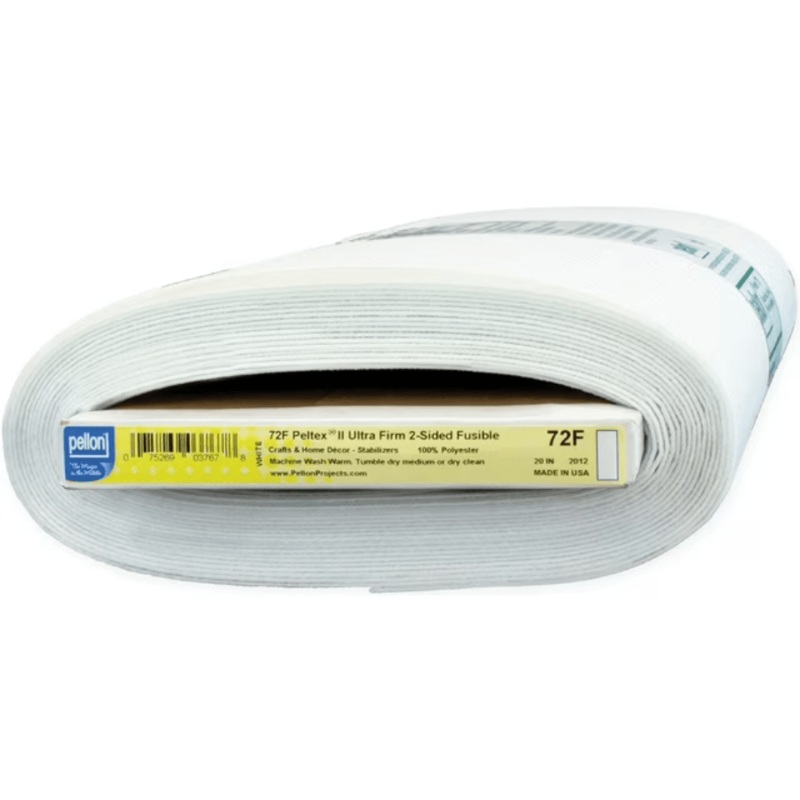 72F Peltex Two-Sided Fusible Ultra Firm Stabilizer White