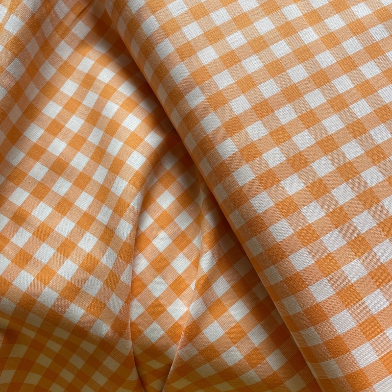 Cotton Gingham / Goldfish