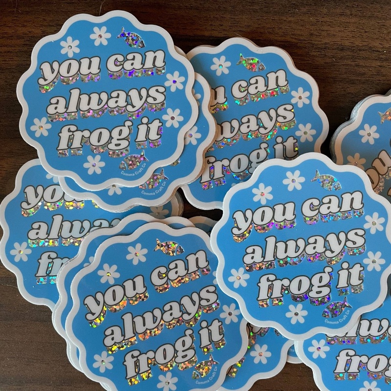 Frog It Sticker