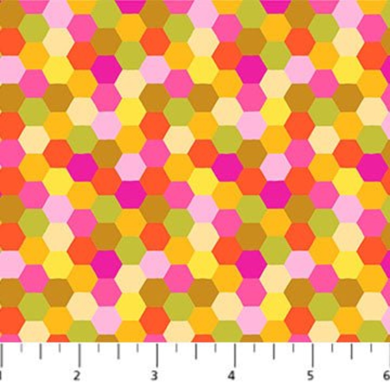 Piecework / Hexagons / Citrus