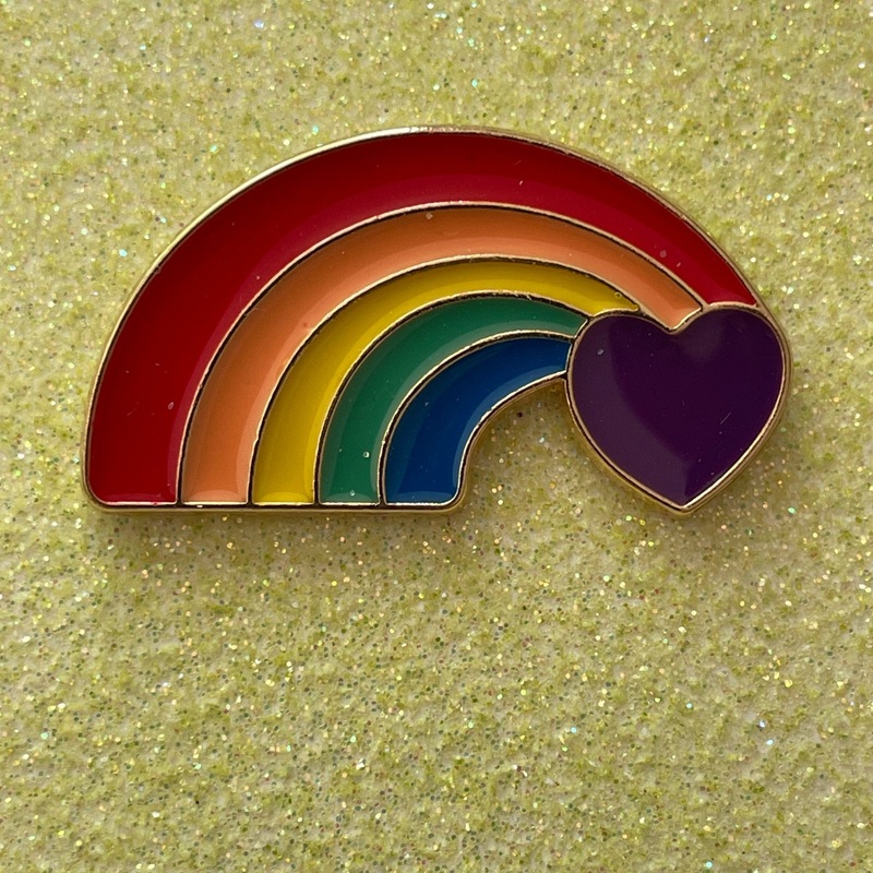Rainbow Enamel Pin