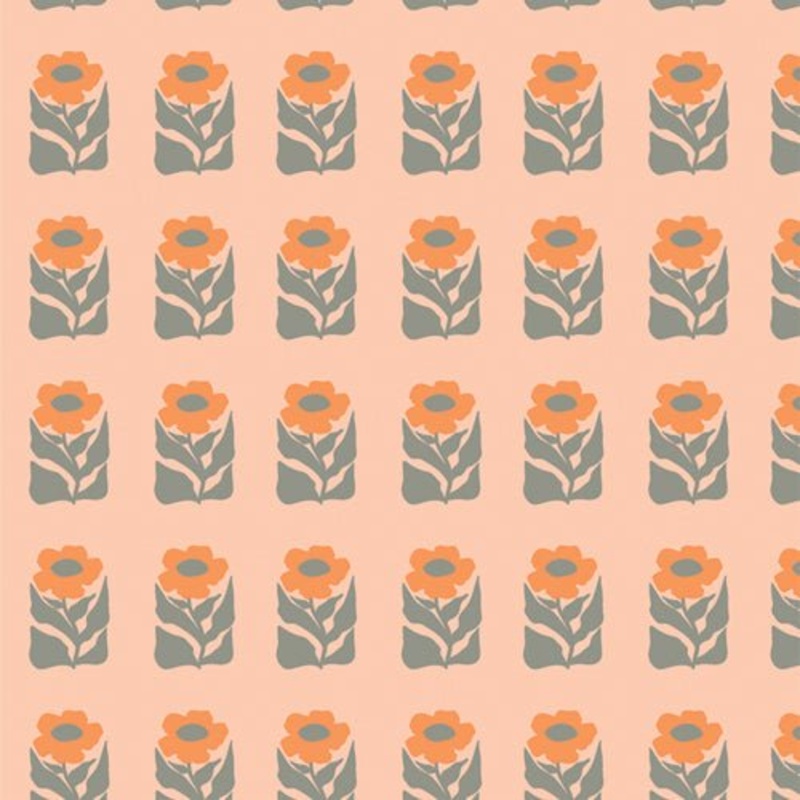 Tangerine / Petalled Stamps