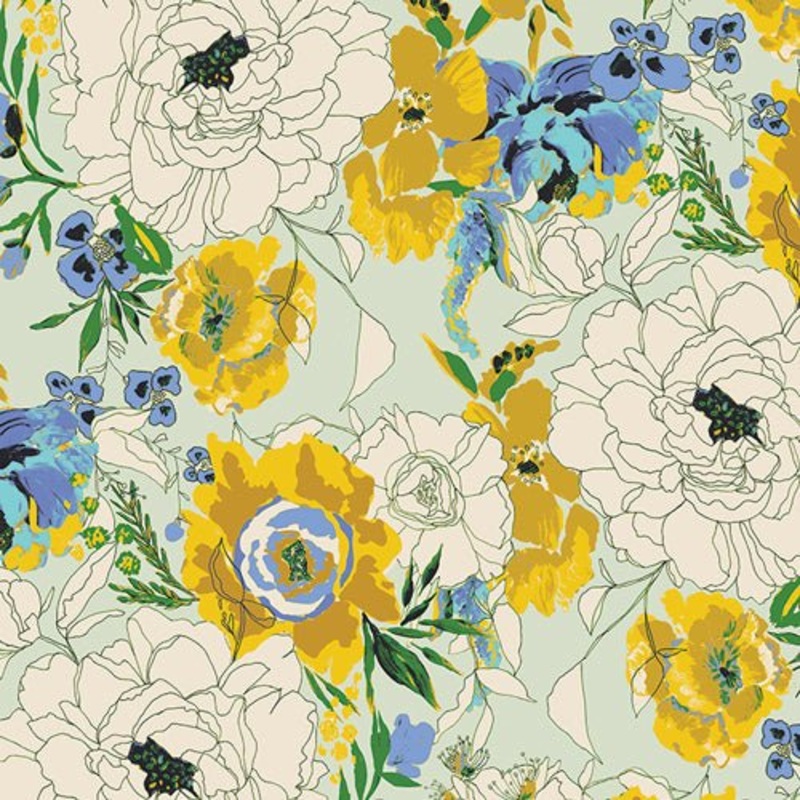 Charlotte’s Garden Mist Flannel