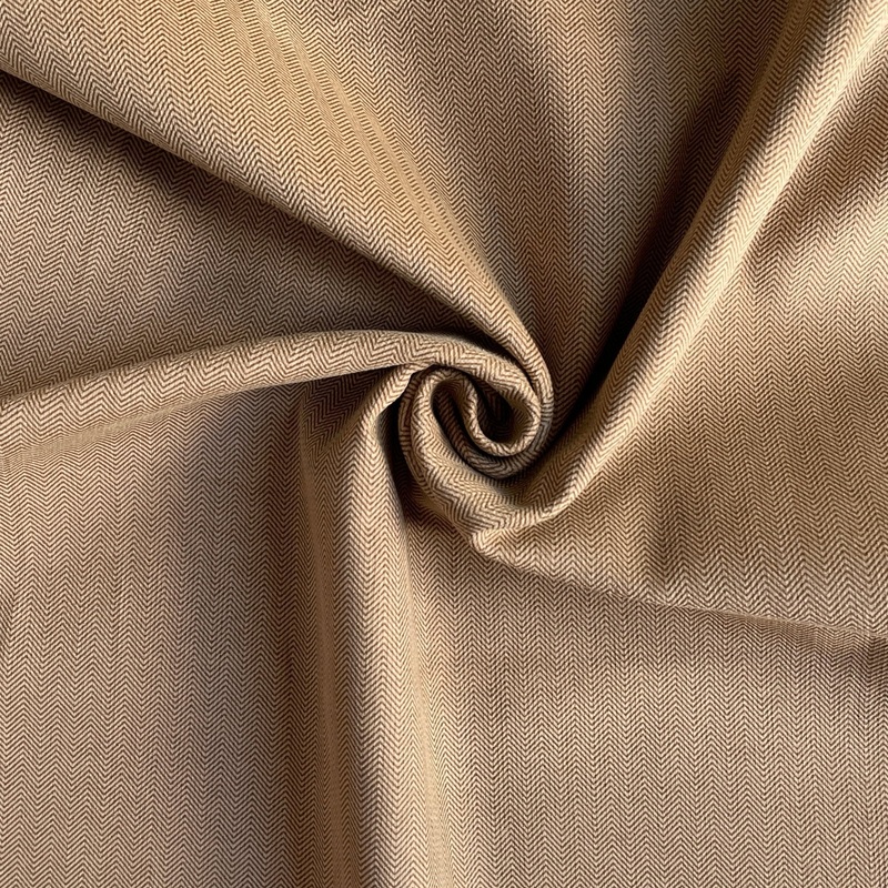 Deadstock Tan Herringbone Corduroy