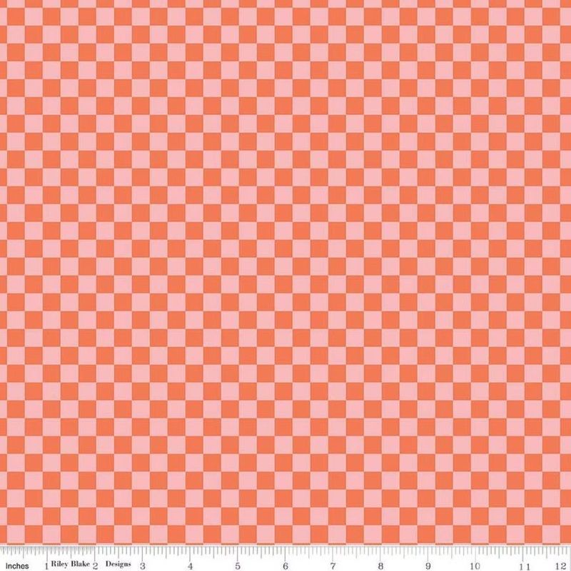 Hey Pumpkin / Checks / Pink