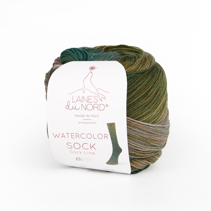 Laines du Nord Watercolor Sock