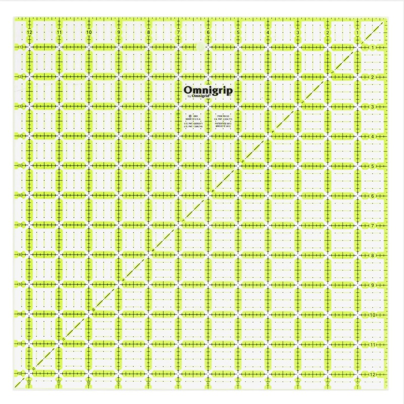 Neon Square Ruler, 12-1/2 x 12-1/2