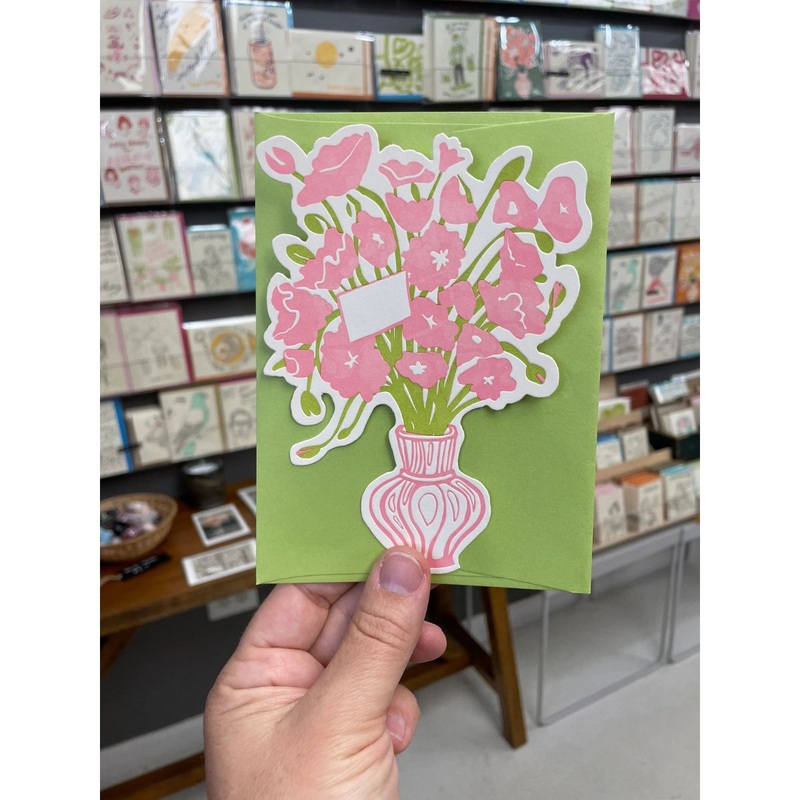 Blank Bouquet Card