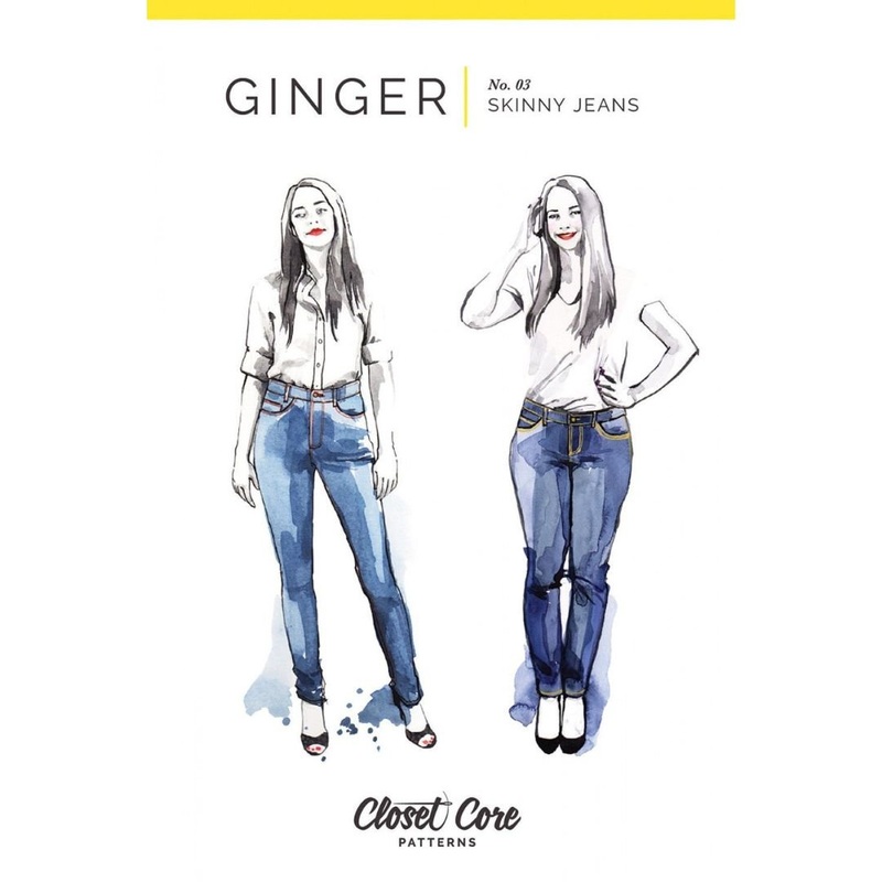 Closet Core Patterns / Ginger Skinny Jeans